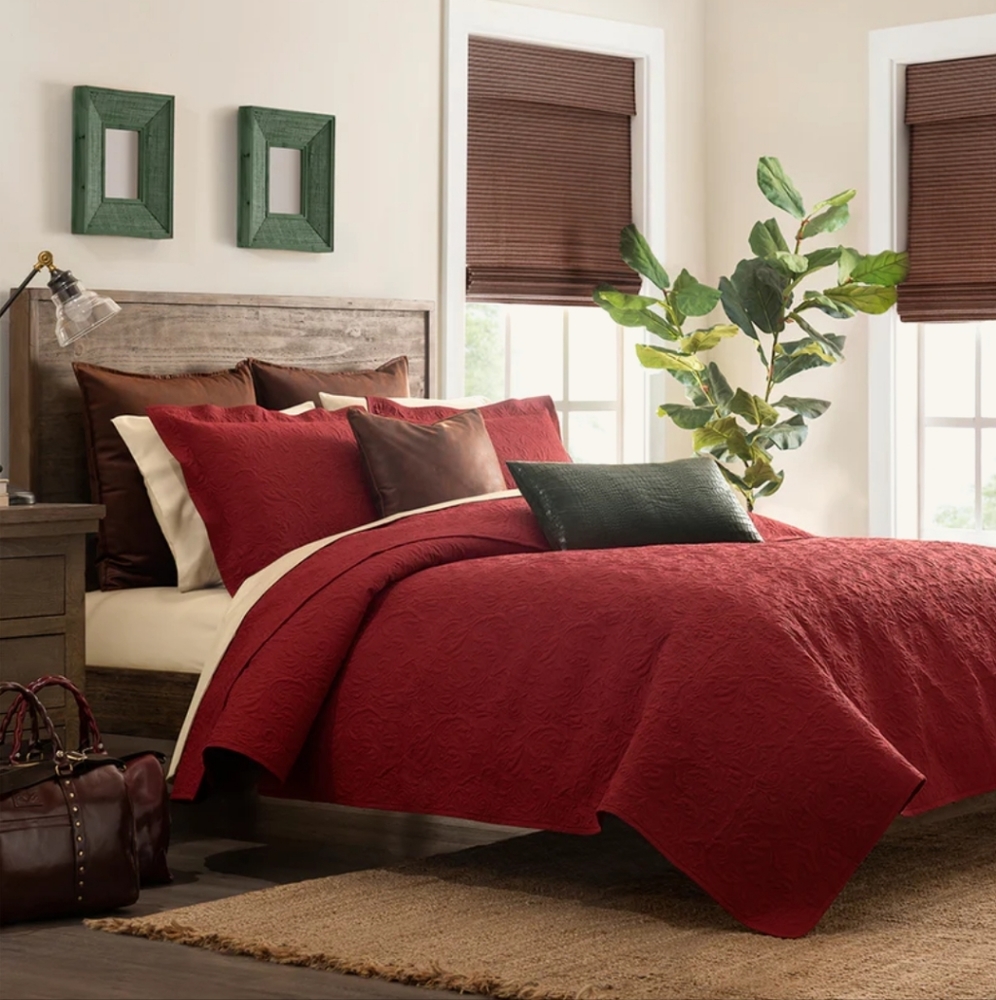 Patricia Nash Quilt Queen Mini Set Classic Tooled Collection